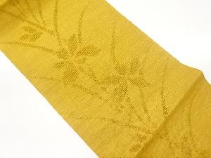 花模様織出し夏用名古屋帯